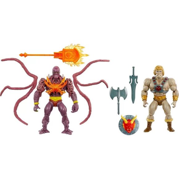 MOTU Masters of the Universe X Stranger Things: He-Man & Vecna Figures 2-Pack - Picture 3 of 6